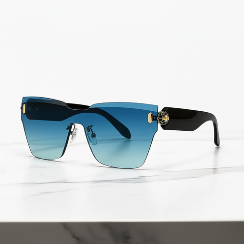 Lunette Bleu - Photo produit luxe
