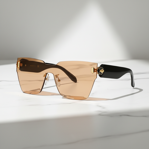 Lunette Orange - Photo produit luxe