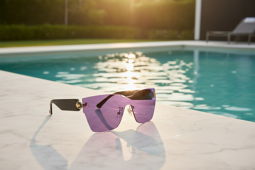 Purple Eyeglasses